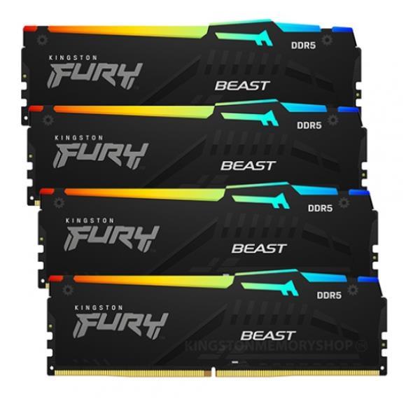 Kingston FURY Beast RGB - DDR5 - kit …